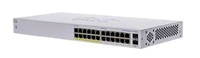Cisco switch CBS110-24PP, 24xGbE RJ45, 2xSFP (combo with 2 GbE), fanless, PoE, 100W - REFRESH CBS110-24PP-EU-RF