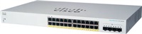 Cisco switch CBS220-24FP-4X, 24xGbE RJ45, 4x10GbE SFP+, PoE+, 382W - REFRESH CBS220-24FP-4X-EU-RF
