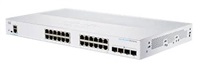 Cisco switch CBS350-24T-4X-UK, 24xGbE RJ45+ 4x10GbE SFP+, fanless REFRESH CBS350-24T-4X-UK-RF