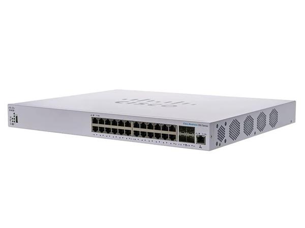 Cisco switch CBS350-24XT-EU, 20x10GbE, 4x10GbE RJ45/SFP+ - REFRESH CBS350-24XT-EU-RF