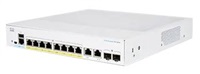 Cisco switch CBS350-8FP-2G, 8xGbE RJ45, 2xGbE RJ45/SFP, fanless, PoE+, 120W - REFRESH CBS350-8FP-2G-EU-RF