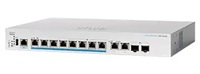Cisco switch CBS350-8MP-2X-UK, 8x2.5GbE, 2x10GbE RJ45/SFP+, 240W - REFRESH CBS350-8MP-2X-UK-RF