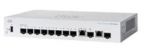 Cisco switch CBS350-8S-E-2G-UK, 8xGbE SFP, 2xGbE RJ45/SFP - REFRESH CBS350-8S-E-2G-UK-RF