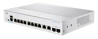 Cisco switch CBS350-8T-E-2G-UK, 8xGbE RJ45, 2xGbE RJ45/SFP, fanless - REFRESH CBS350-8T-E-2G-UK-RF