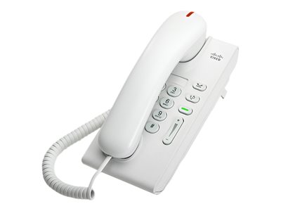 Cisco Unified IP Phone 6901 Slimline - Telefon VoIP - SCCP - arktická bílá CP-6901-WL-K9=