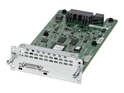 Cisco WAN Network Interface Module - Sériový adaptér - RS-232/449/530/V.35/X.21 x 1 - pro Cisco 445 NIM-1T=