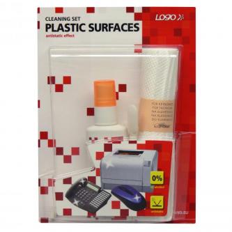 Čist. sada na plasty, rozprašovač 50ml, 10 obrúskov, 3 aplikátory, LOGO 78501