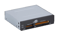 Čítačka kariet 33v1-USB do 3,25", čierna, interná CR01 BLACK