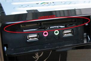 Čítačka kariet pre MC8102, čierna CRMC8102