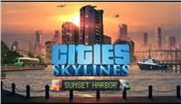 Cities: Skylines - Sunset Harbor (PC) klíč Steam 1460647