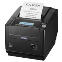 Citizen CT-S801III, 8 dots/mm (203 dpi), cutter, USB, black CTS801IIIS3NEBPXX