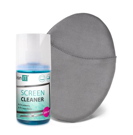 CLEAN IT čistící roztok na displeje s rukavičkou 200ml CL-181