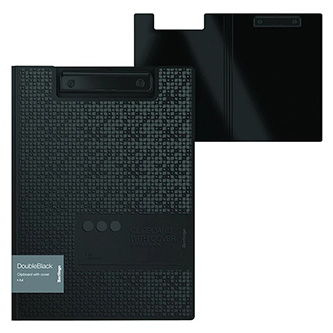 Clipboard čierny, 1ks, Berlingo, DoubleBlack