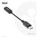 Club3D Active DisplayPort adaptér 1.4 na HDMI 4K120HZ HDR (M/F), čierna CAC-1088