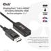 Club3D Active DisplayPort adaptér 1.4 na HDMI 4K120HZ HDR (M/F), čierna CAC-1088