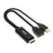 Club3D adaptér aktivní HDMI na DisplayPort 4K60Hz CAC-1331