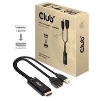 Club3D adaptér aktivní HDMI na DisplayPort 4K60Hz CAC-1331