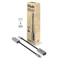 Club3D Adaptér aktivní USB-C na DisplayPort 1.4, 8K60Hz DSC1.2 HDR HBR3 CAC-1567