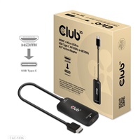 Club3D Adaptér HDMI + Micro USB na USB-C 4K120Hz/8K30Hz, Active Adapter M/F CAC-1336
