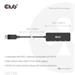 Club3D hub MST (Multi Stream Transport) DisplayPort 1.4 na 3x HDMI 8K60Hz (M/F) CSV-7330