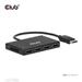 Club3D hub MST (Multi Stream Transport) DisplayPort 1.4 na 4x DisplayPort, Quad monitor, 4x 4K30Hz, 8K30Hz CSV-7400