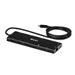 Club3D hub USB-C, 12-in-1 hub s 3xHDMI, 1xUSB-C PD, 2x USB-C, 2xUSB, 1x3.5mm jack, RJ45, microSD/SD, 100W, 1m k CSV-2556