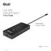 Club3D hub USB-C, 7-in-1 hub s 2x HDMI, 2x USB Gen1 Type-A, 1x RJ45, 1x 3.5mm audio, 1x USB Gen1 Type-C CSV-1595