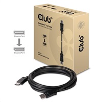 Club3D Kabel DisplayPort 1.2, 4K60Hz UHD (M/M), 3m CAC-1064