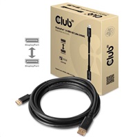 Club3D Kabel DisplayPort 1.4 HBR3, 8K60Hz (M/M), černé koncovky, 4m CAC-1069B