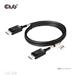 Club3D Kabel DisplayPort 2.1 na DisplayPort 2.1, DP80, 4K120Hz/10K60Hz (M/M), 1.6m, černá CAC-1092