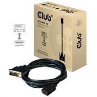 Club3D Kabel DVI-D na HDMI 1.4 obousměrný, (M/F), 2m CAC-1211