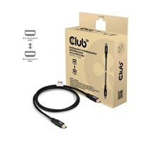 Club3D Kabel MiniDisplayPort 2.1 Certifikovaný, 10K60Hz, DSC1.2, UHBR10, 1m CAC-1165