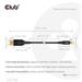 Club3D Kabel MiniDisplayPort na DisplayPort 2.1 Certifikovaný, Oboustranný, 10K60Hz, DSC1.2, UHBR10, 1m CAC-1116
