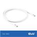 Club3D Kabel USB-C 4.0, 20Gbps, 4K60Hz, PD 240W, 2m, bílá CAC-3001