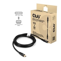 Club3D Kabel USB-C na MiniDisplayPort 2.1, 8K30Hz, DSC1.2, UHBR10, 2m CAC-1561