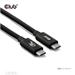 Club3D Kabel USB4 v2 Typ-C, 80Gbps, Certifikovaný kabel, 4K540Hz, 8K240Hz, 16K60Hz, PD 240W, 1,2m CAC-1570