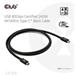 Club3D Kabel USB4 v2 Typ-C, 80Gbps, Certifikovaný kabel, 4K540Hz, 8K240Hz, 16K60Hz, PD 240W, 1,2m CAC-1570