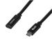 Club3D Prodlužovací kabel USB-C 8K60Hz, 40Gbps, Power Delivery 240W, (M/F), 100cm CAC-2502