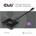 Club3D Video hub MST (Multi Stream Transport) USB-C 3.2 na HDMI 2.0, Dual Monitor 4K60Hz CSV-1556