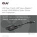 Club3D Video rozbočovač USB-C/A na 2xHDMI 2.0, Dual Monitor, 4K60Hz (M/F) CSV-1475