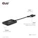 Club3D Video rozbočovač USB-C/A na 2xHDMI 2.0, Dual Monitor, 4K60Hz (M/F) CSV-1475