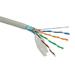 CNS kabel FTP, Cat5E, drát, LSOH, box 305m - šedá CNS-SLDF5EL-305-GR