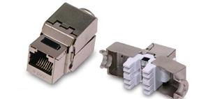 CNS keystone Cat6a, FTP, 180 stupňov svork., typ 110 do modular. patch panelov