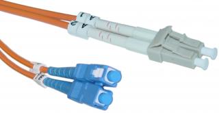 CNS opt. duplex patch kábel 50/125, LC/SC, 3m DPX-50-LC/SC-3