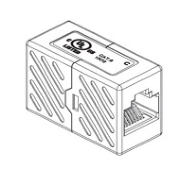 CNS prepojovacia spojka Cat5E UTP - 2x female 8p8c