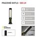 COB LED + LED prac. svietidlo P4525,500 lm,Li-Ion 2000 mAh 8592920038345