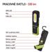 COB LED + SMD LED nabíj. svietidlo P4537, 330 lm, 1200 mAh 8592920092408