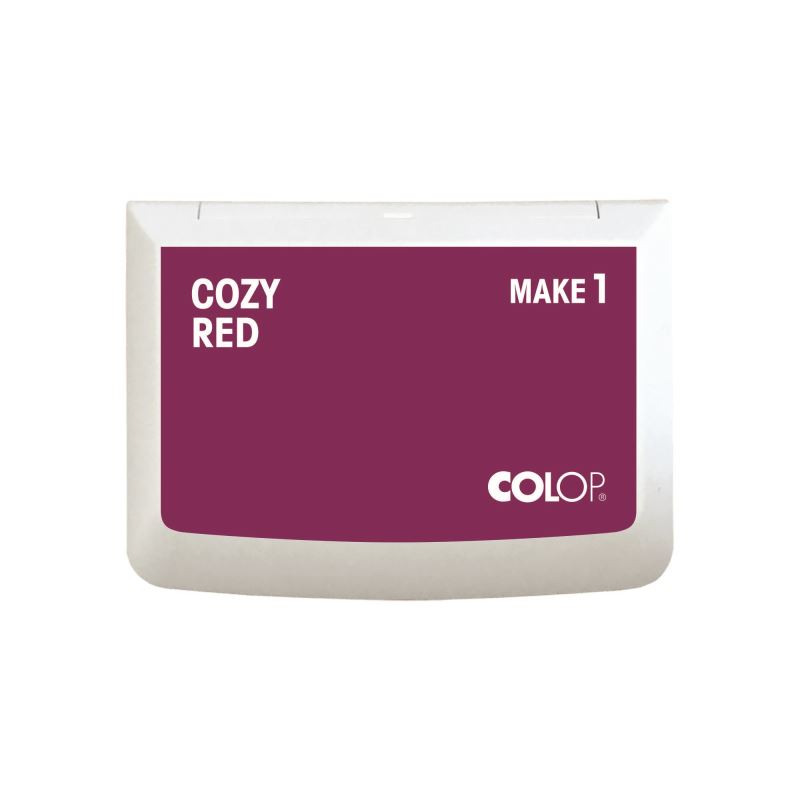 COLOP Inkoustový polštářek MAKE 1 (9x5cm), cozy red 9004362519409