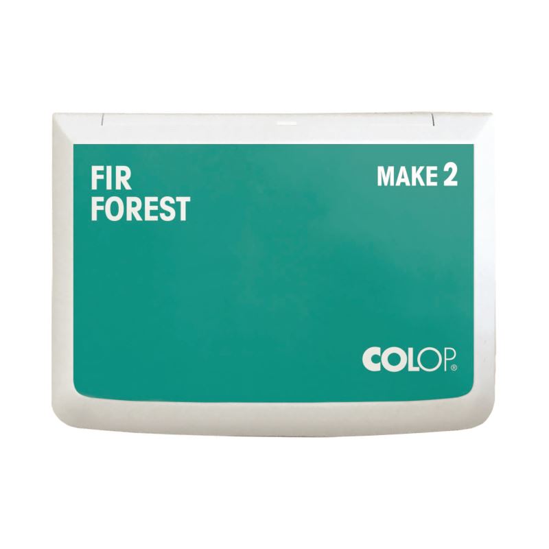COLOP Inkoustový polštářek MAKE 2 (11x7cm), fir forest 9004362548096