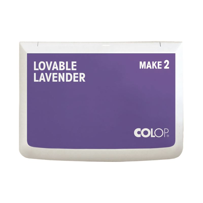 COLOP Inkoustový polštářek MAKE 2 (11x7cm), lovable lavender 9004362548089